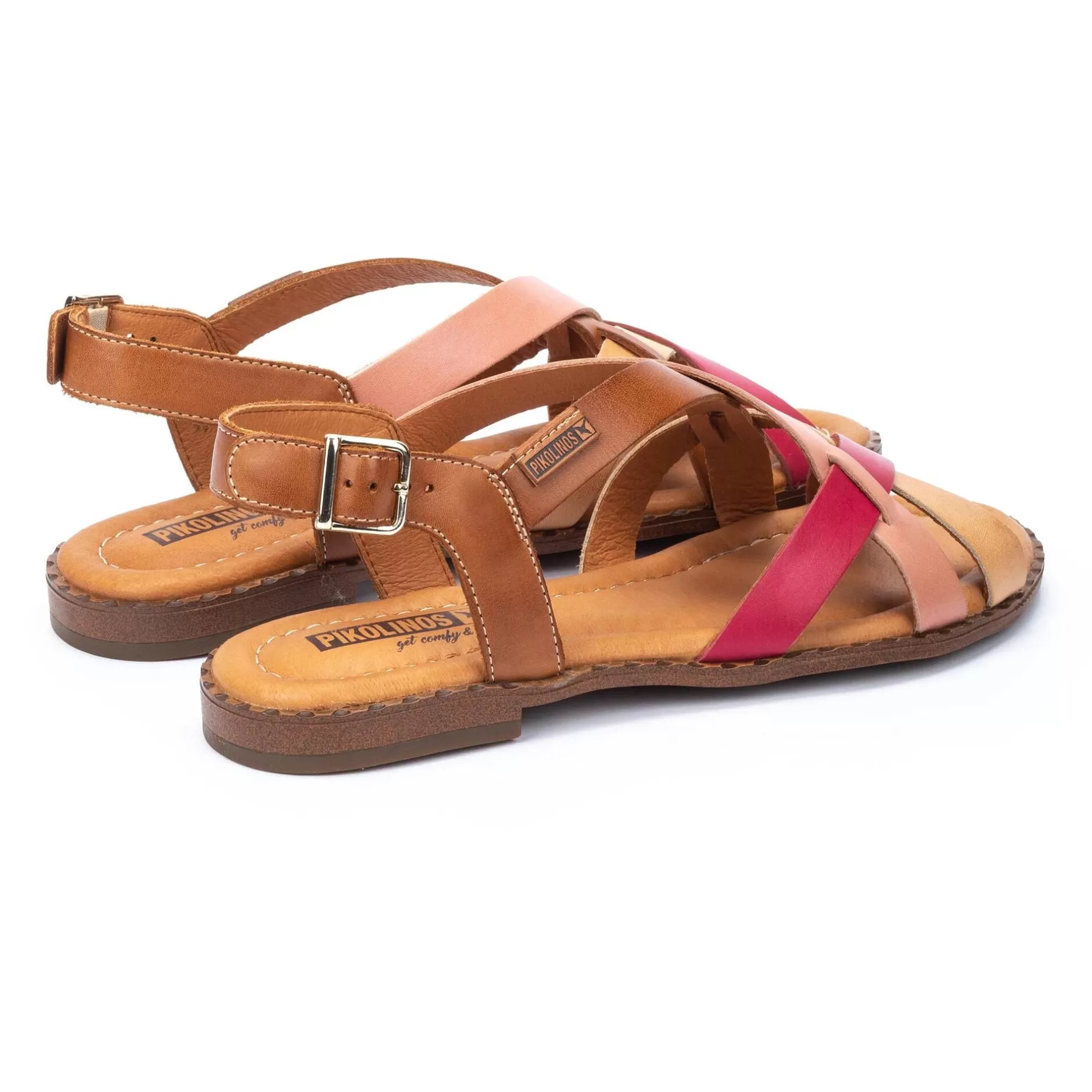 Sandalias*Pikolinos Algar | Sandalia Plana De Mujer Multicolor