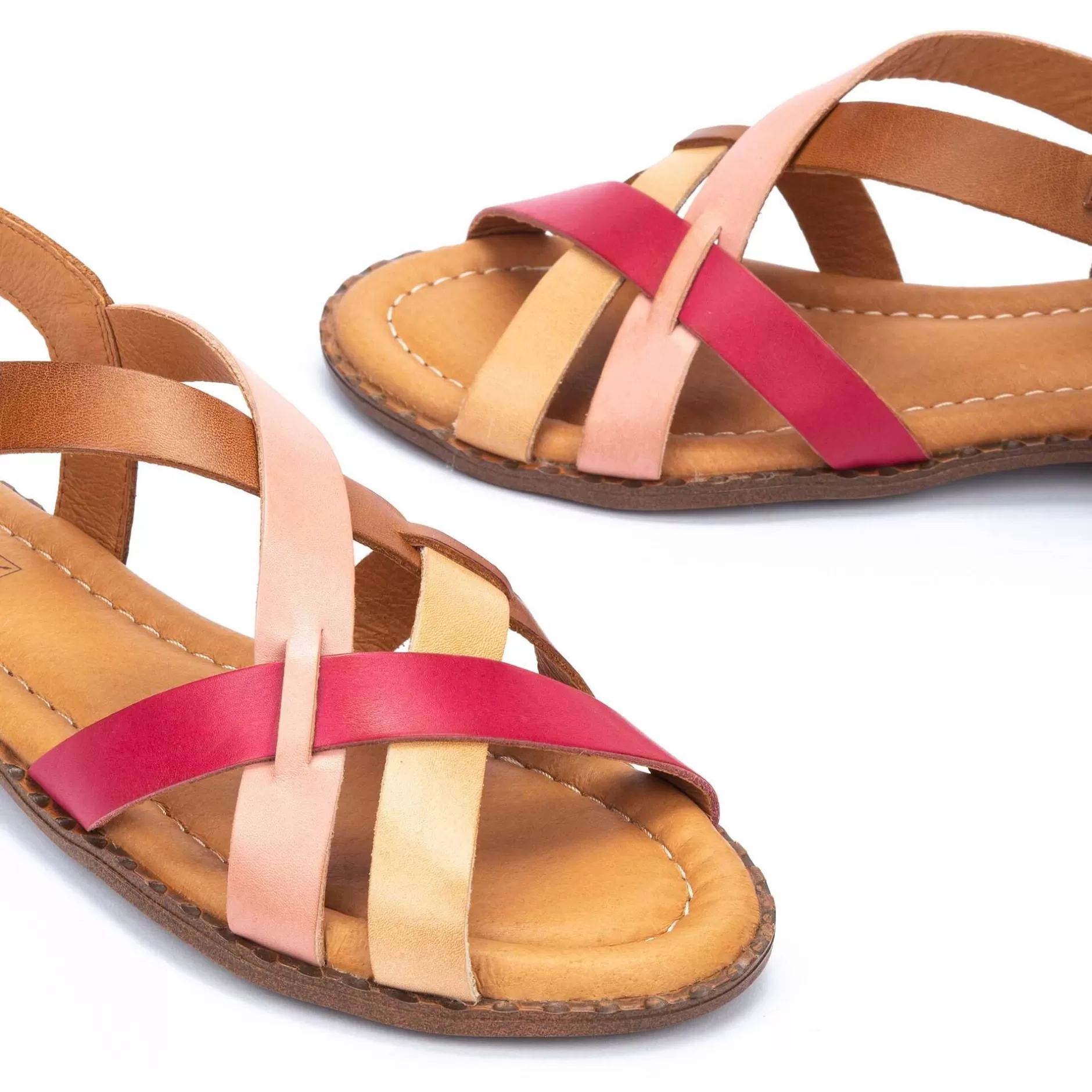 Sandalias*Pikolinos Algar | Sandalia Plana De Mujer Multicolor