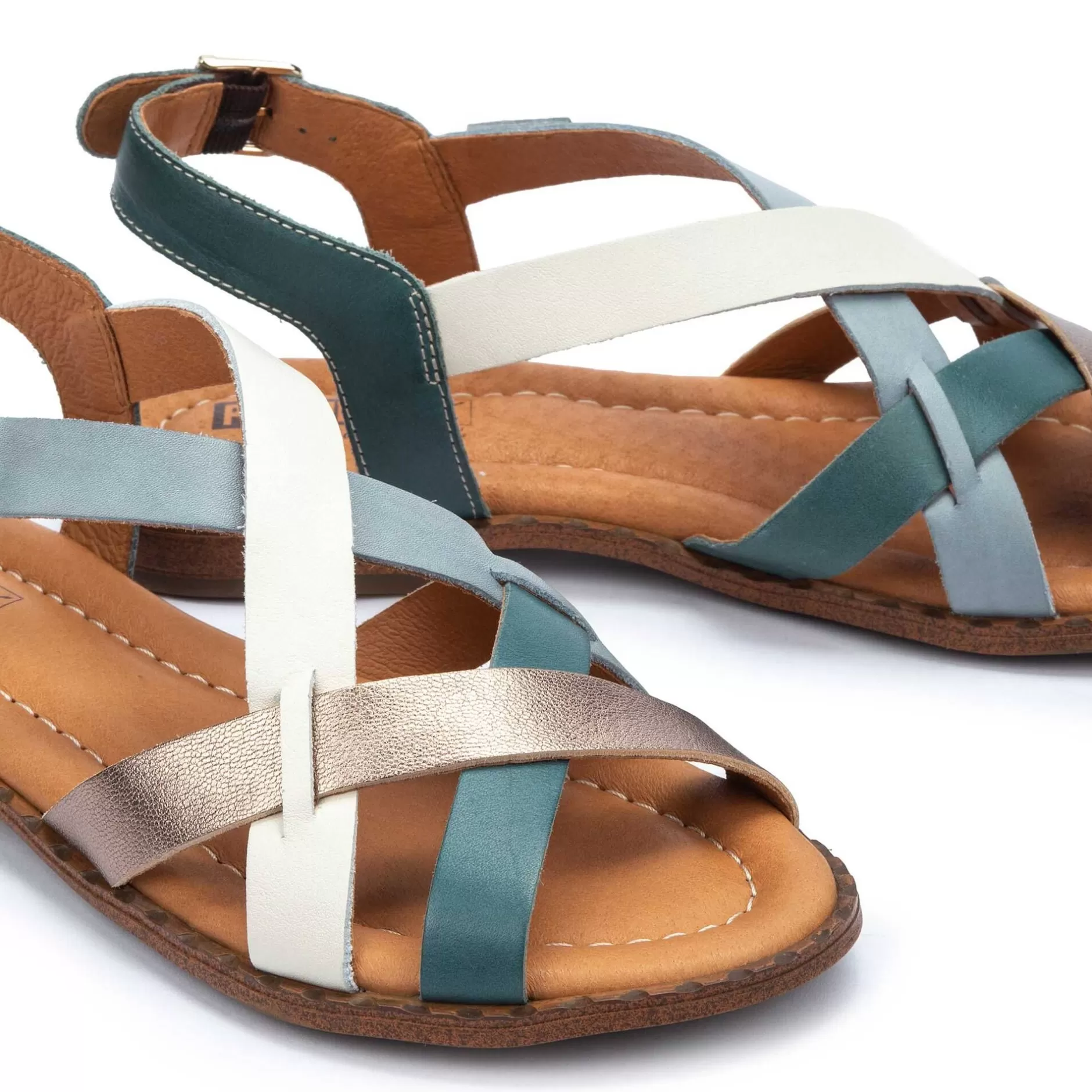 Sandalias*Pikolinos Algar | Sandalias Planas De Mujer Multicolor