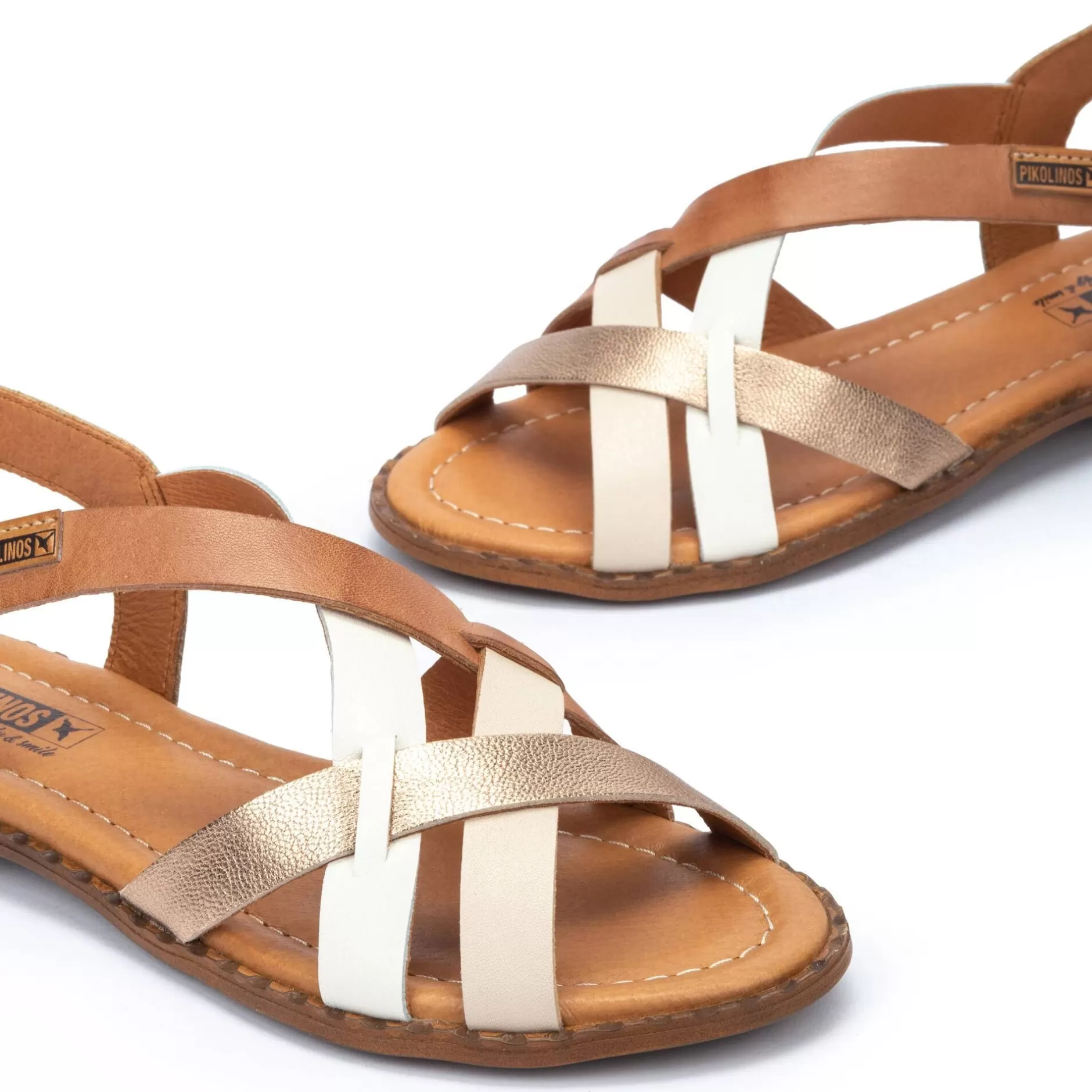 Sandalias*Pikolinos Algar | Sandalias Planas De Mujer Multicolor
