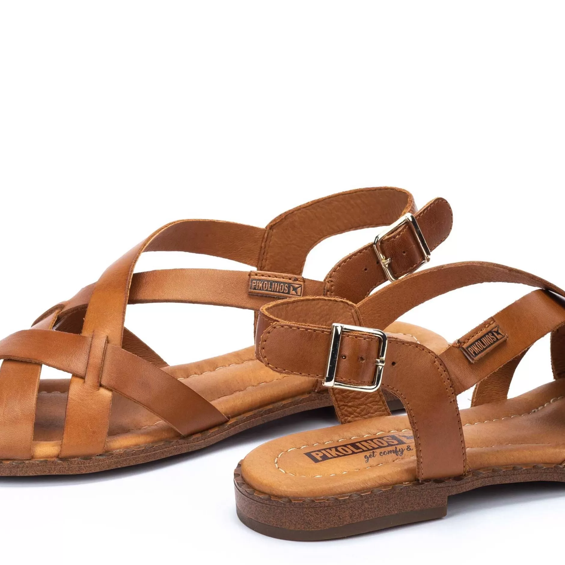 Sandalias*Pikolinos Algar | Sandalias Planas De Mujer Multicolor