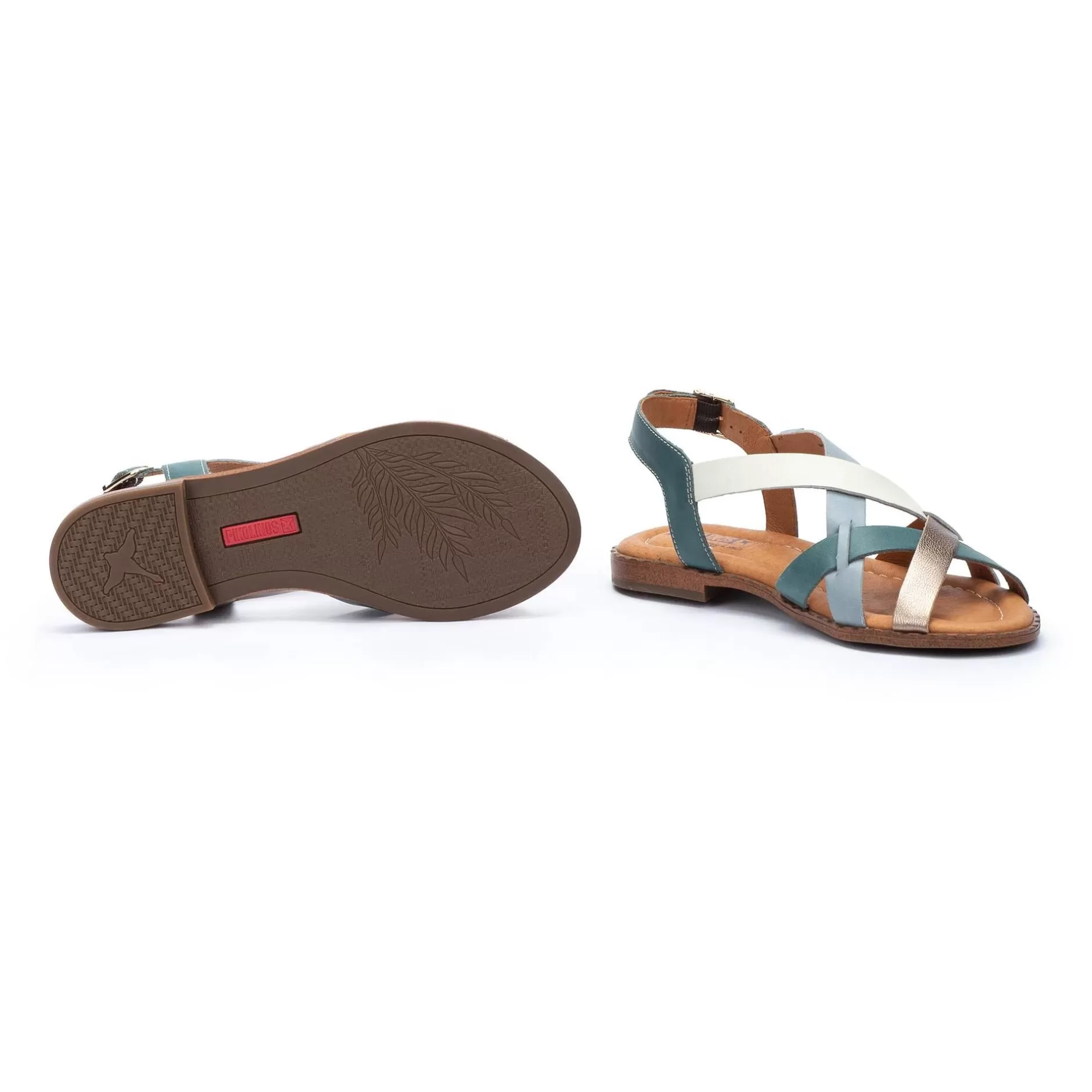 Sandalias*Pikolinos Algar | Sandalias Planas De Mujer Multicolor
