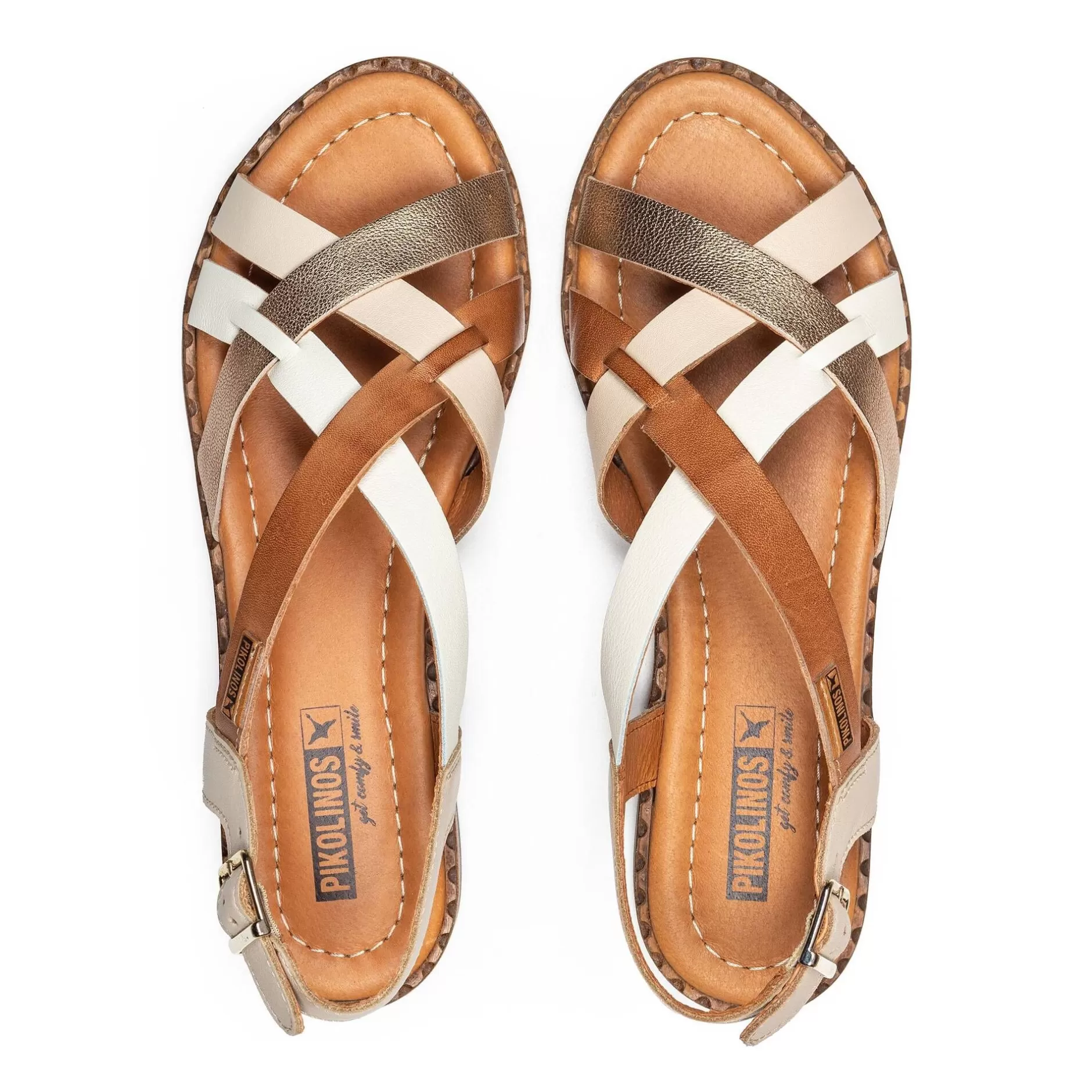 Sandalias*Pikolinos Algar | Sandalias Planas De Mujer Multicolor