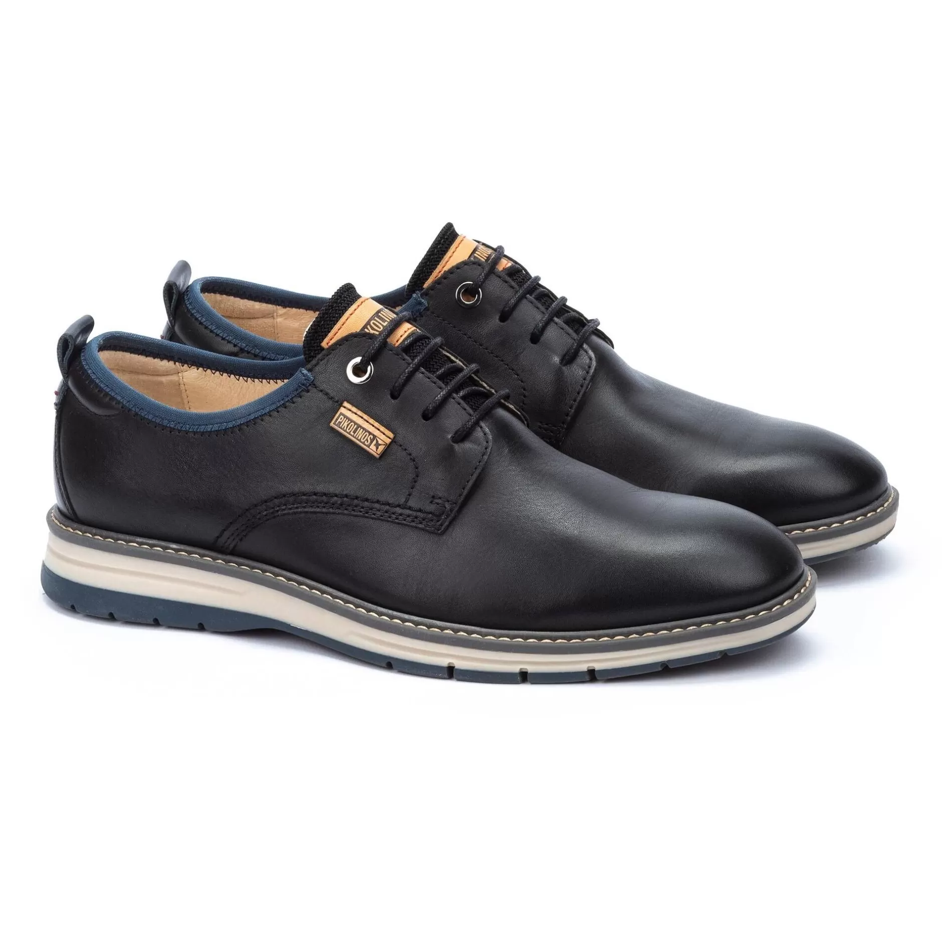 Zapatos Vestir*Pikolinos Canet | Bluchers De Hombre Con Suela Sport