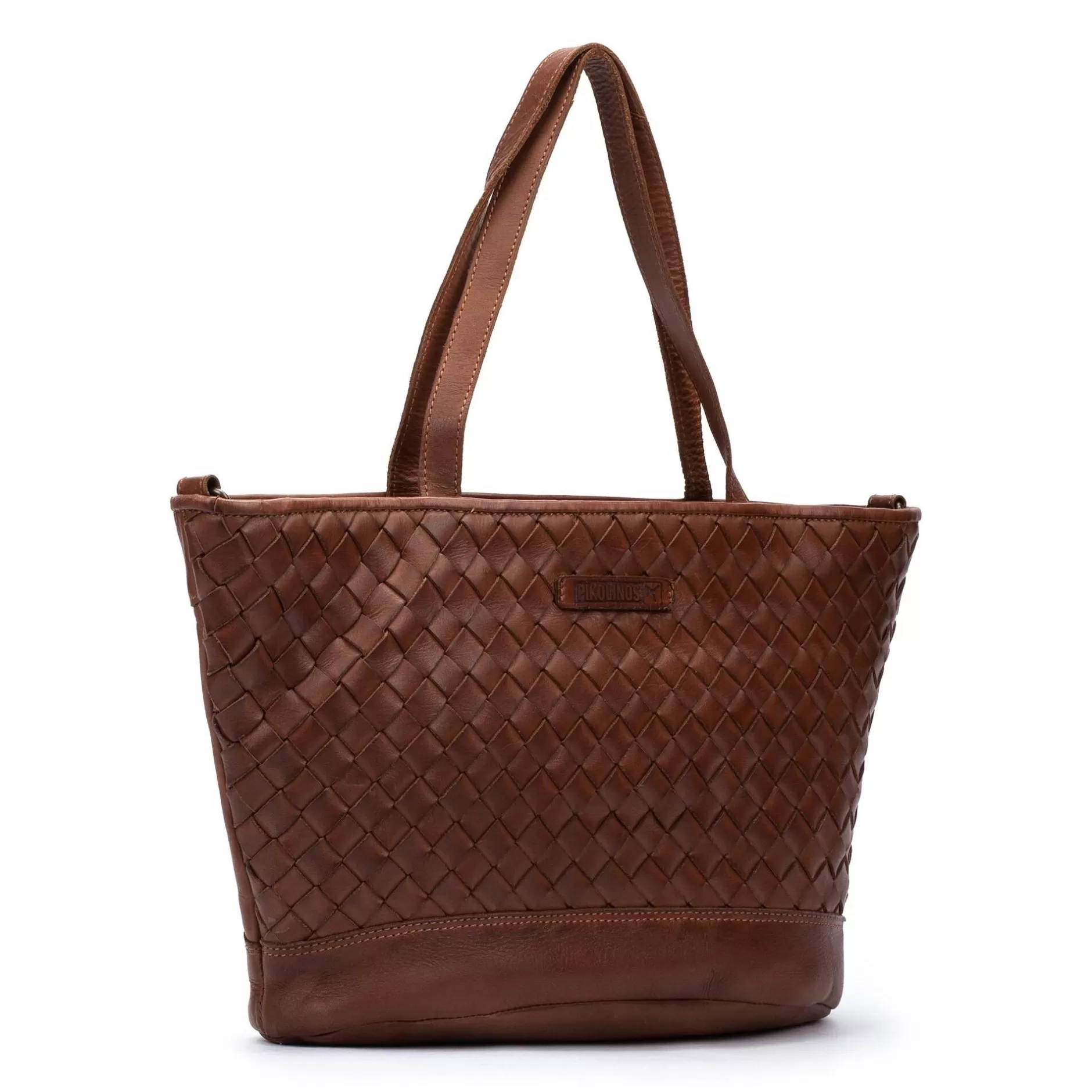 Bolsos*Pikolinos Faura | Bolso Shopper De Mujer Con Piel Trenzada