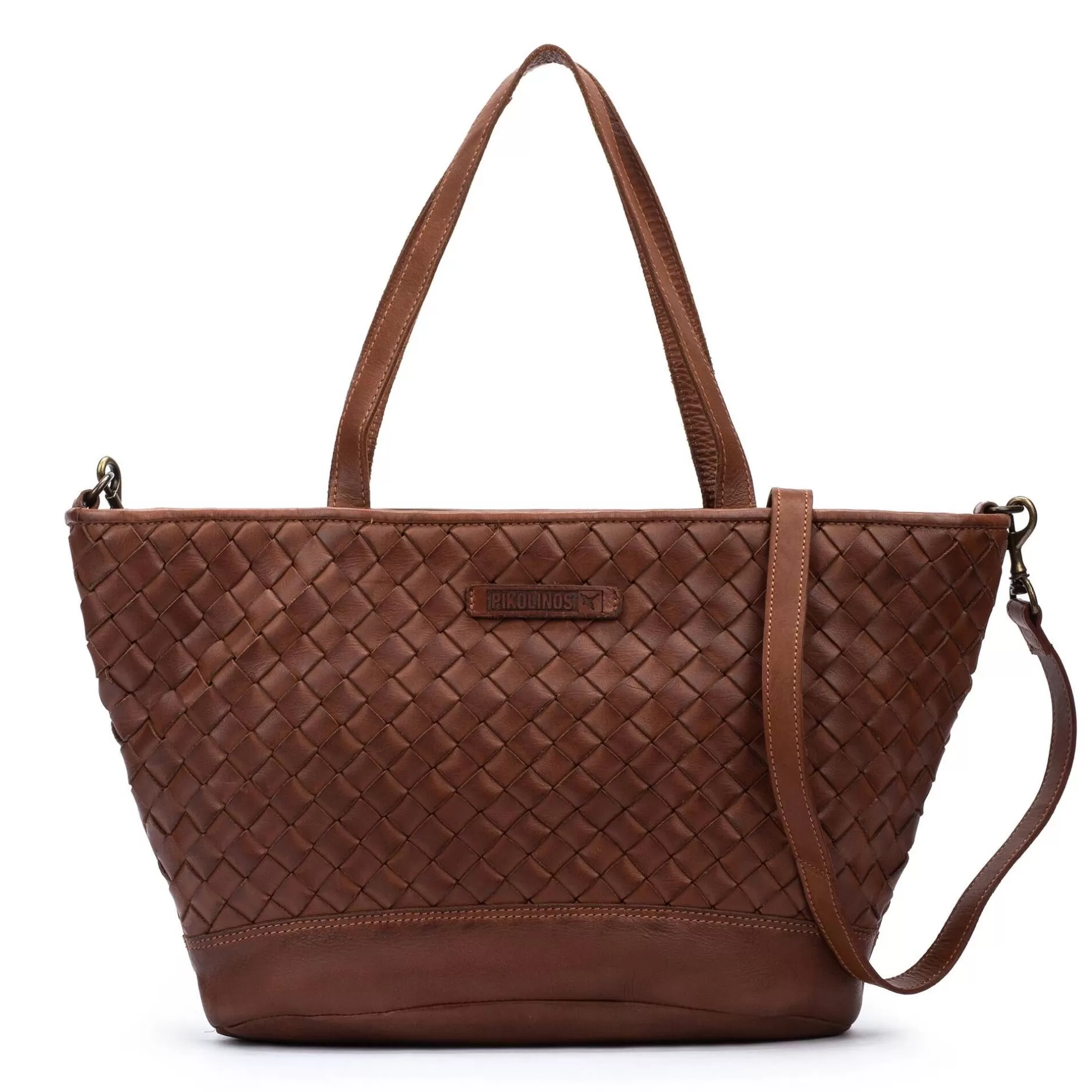 Bolsos*Pikolinos Faura | Bolso Shopper De Mujer Con Piel Trenzada