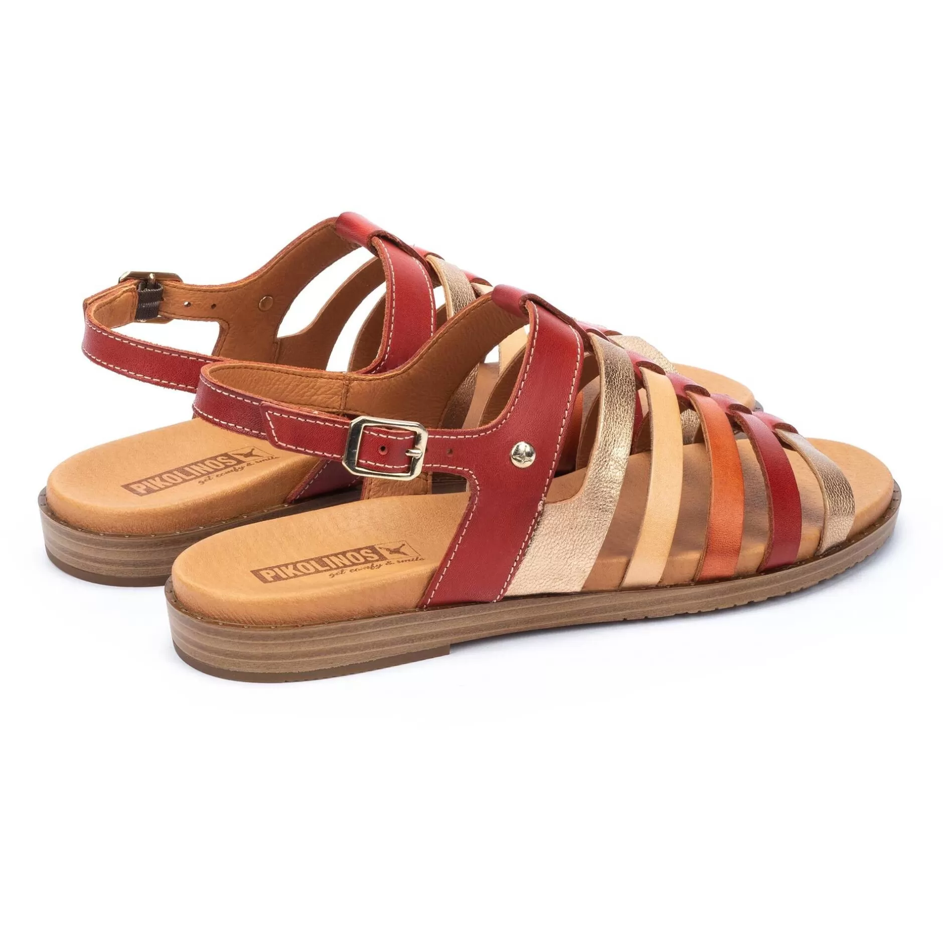Sandalias*Pikolinos Formentera | Sandalia Romana De Mujer Multicolor