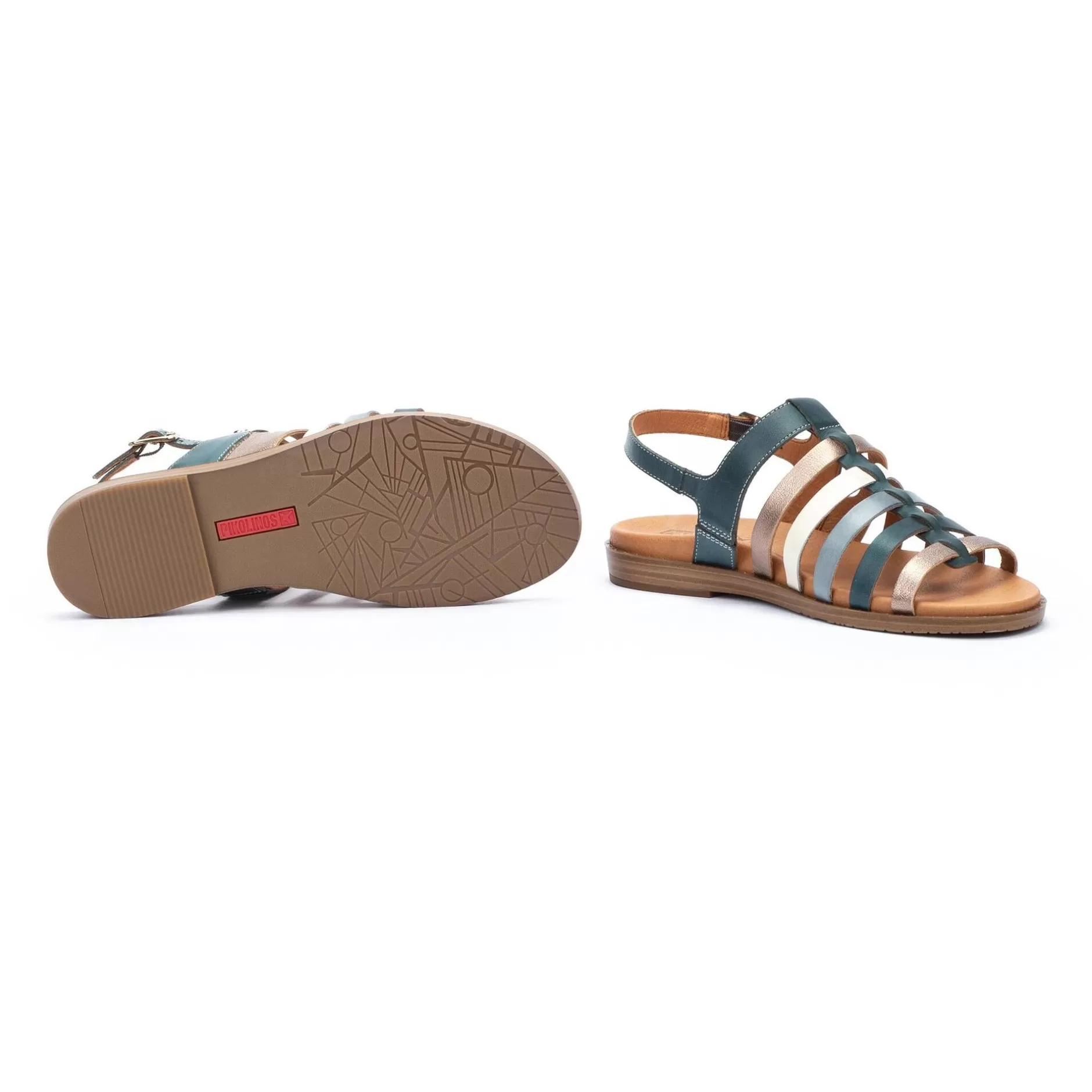 Sandalias*Pikolinos Formentera | Sandalia Romana De Mujer Multicolor