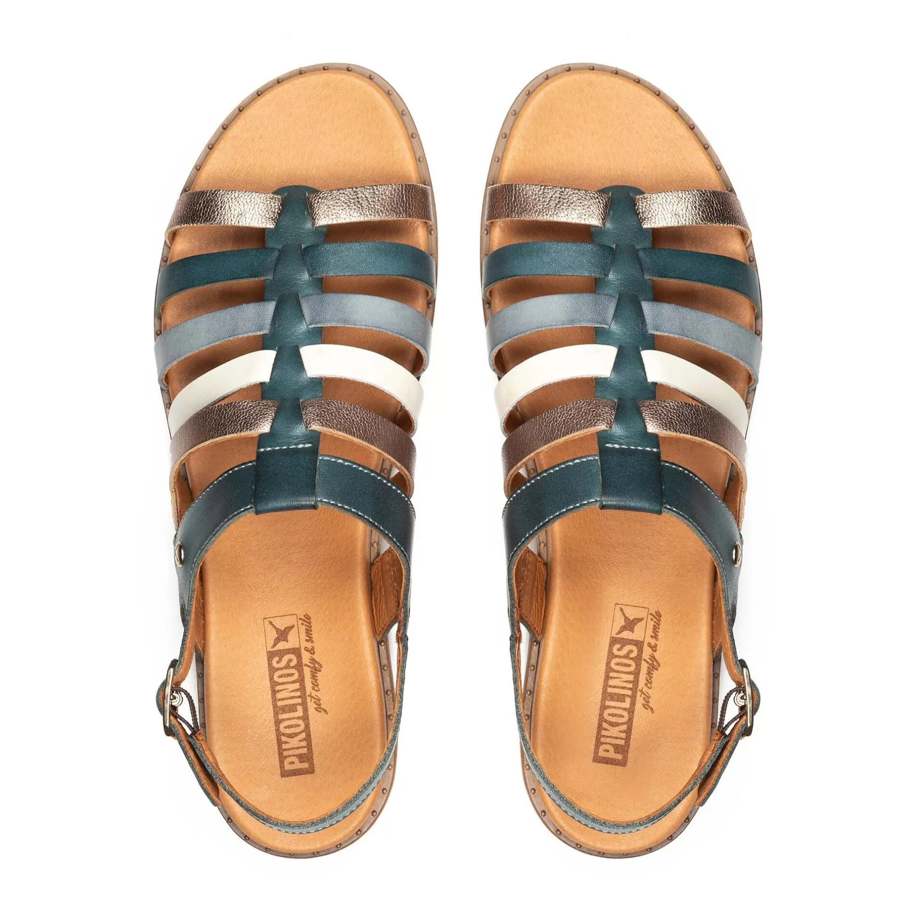 Sandalias*Pikolinos Formentera | Sandalia Romana De Mujer Multicolor