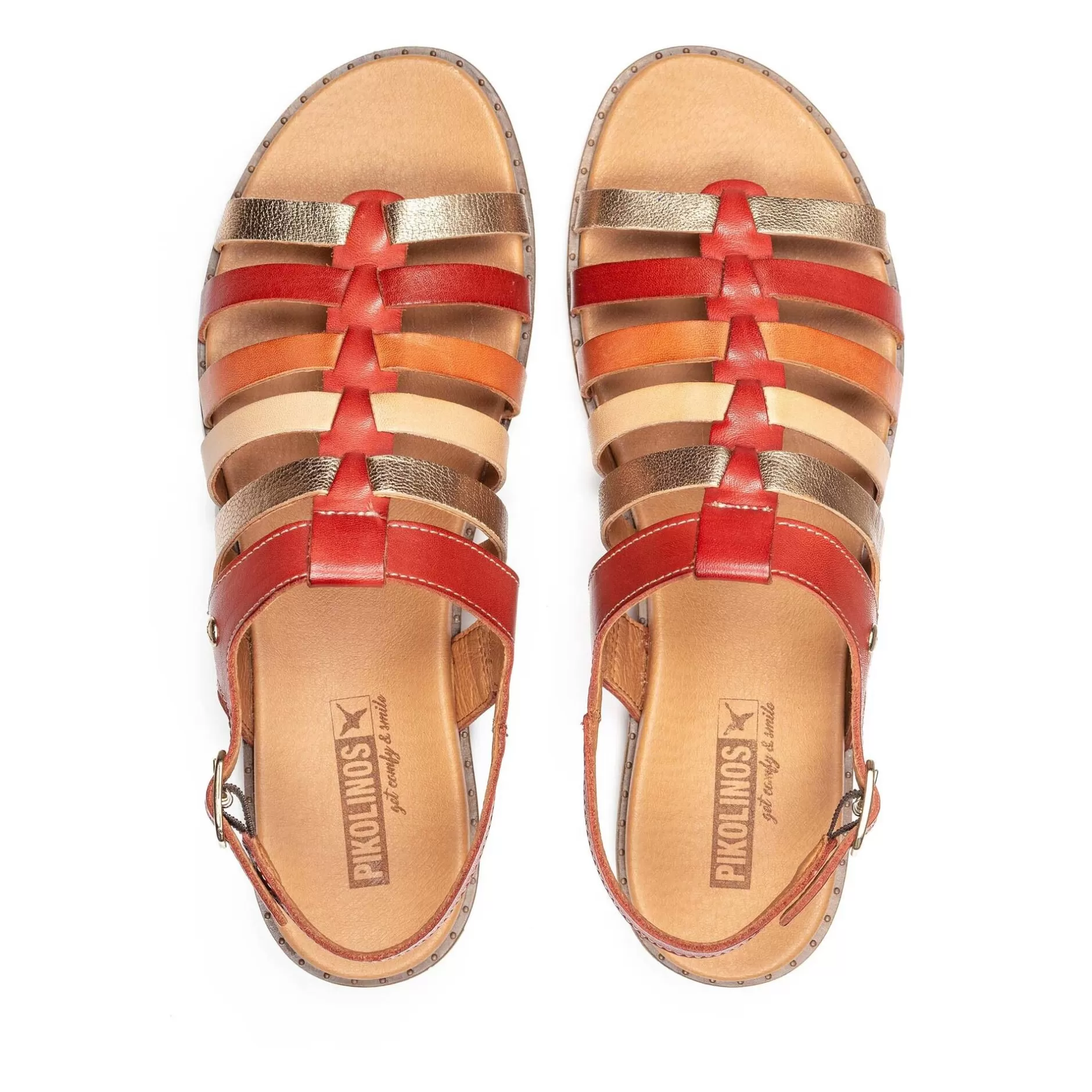 Sandalias*Pikolinos Formentera | Sandalia Romana De Mujer Multicolor