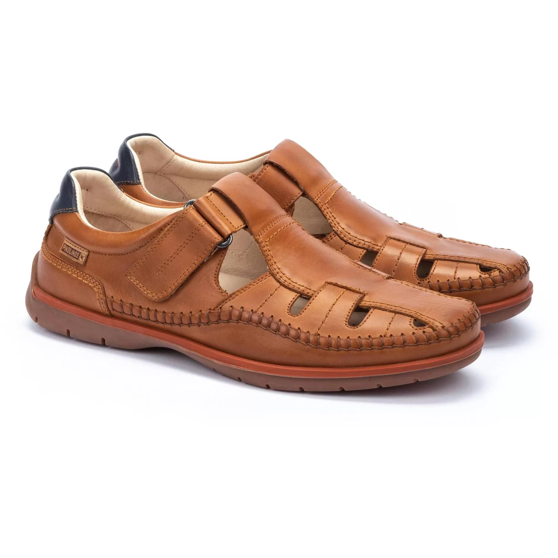 Zapatos Casual*Pikolinos Marbella | Sandalias De Hombre Con Cierre Adherente