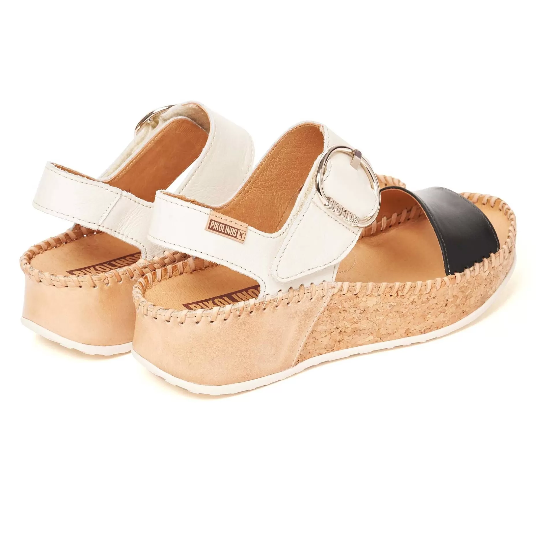 Cuñas Y Plataformas*Pikolinos Marina | Sandalia De Mujer Con Plataforma Multicolor