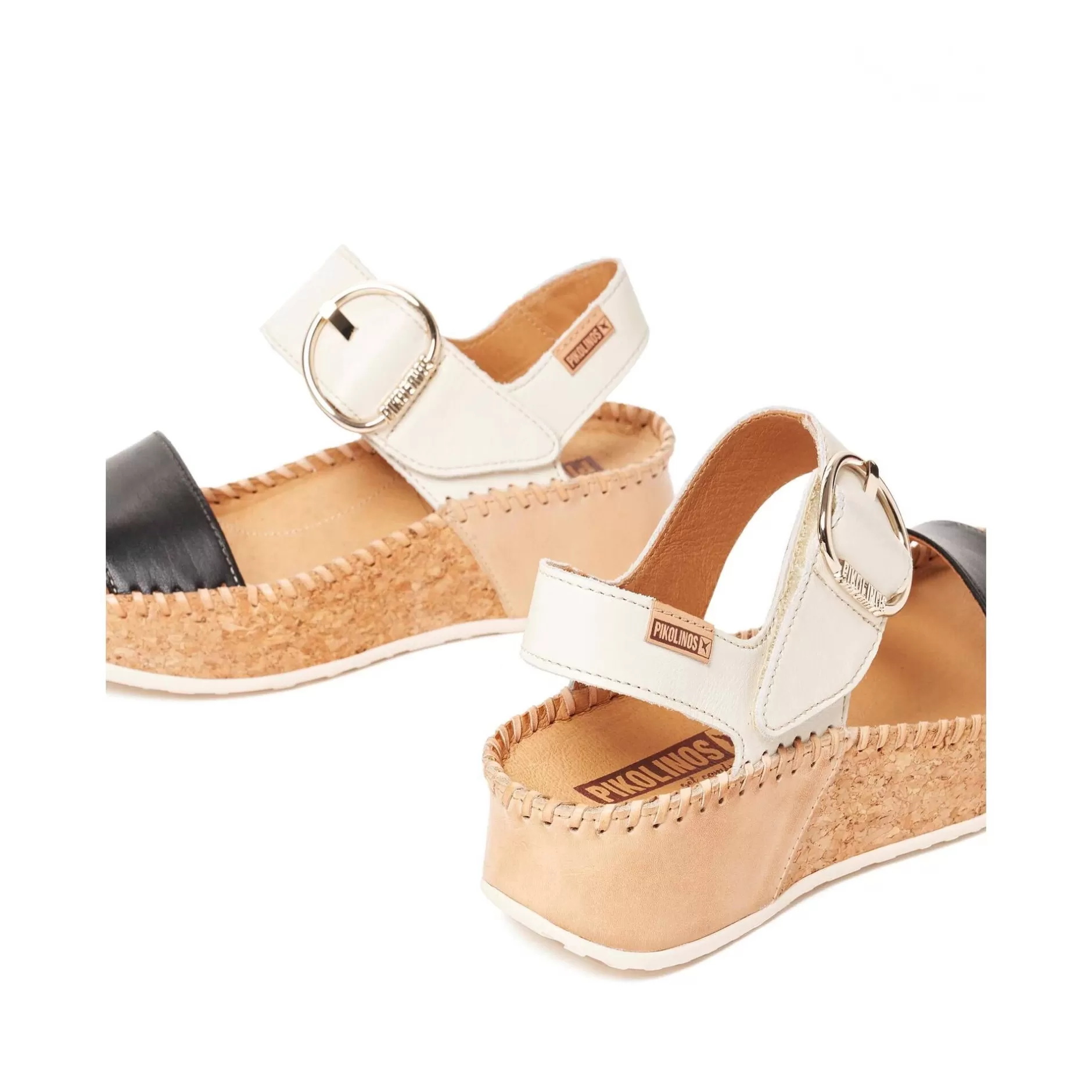 Cuñas Y Plataformas*Pikolinos Marina | Sandalia De Mujer Con Plataforma Multicolor