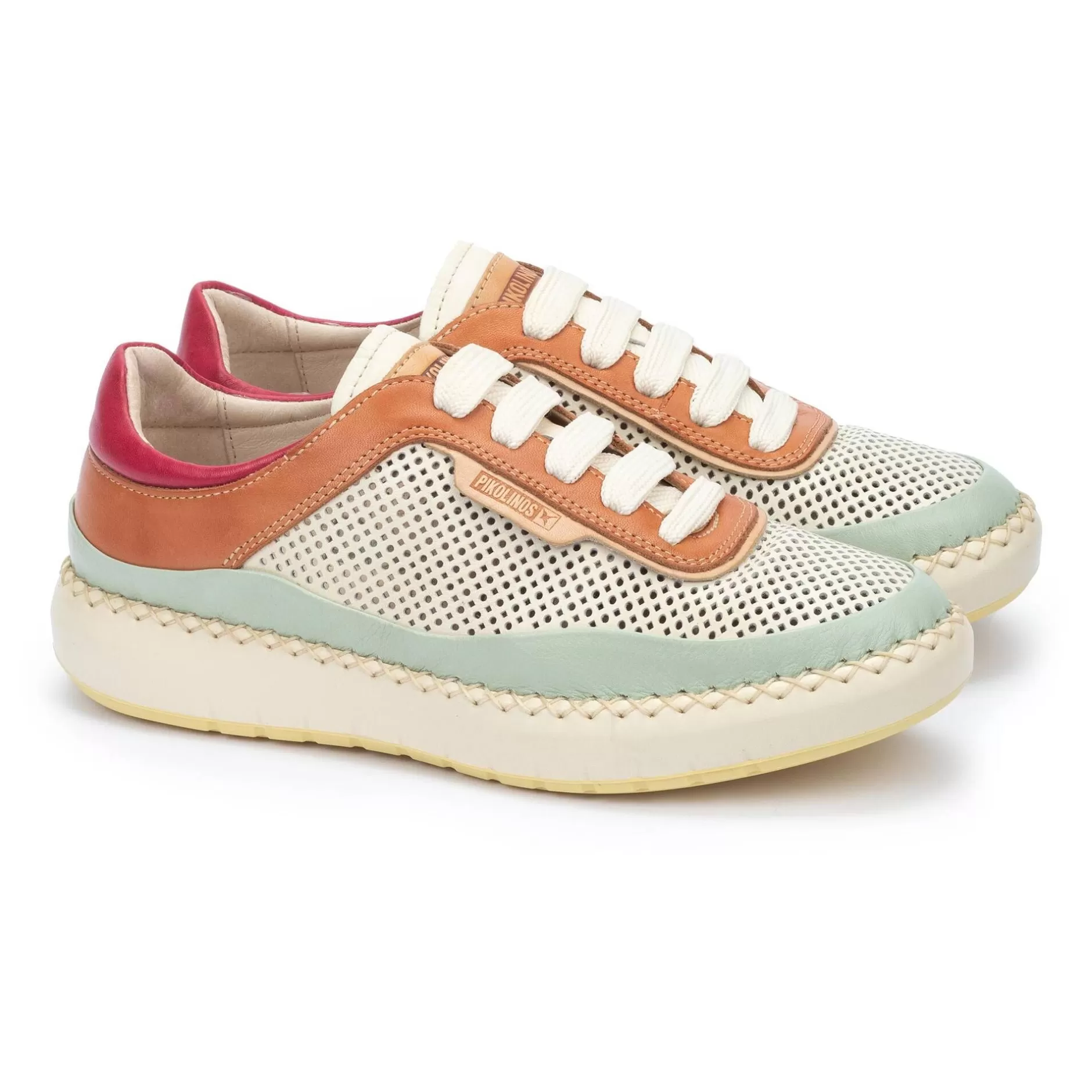 Deportivos*Pikolinos Mesina | Deportivo Multicolor De Mujer Calado