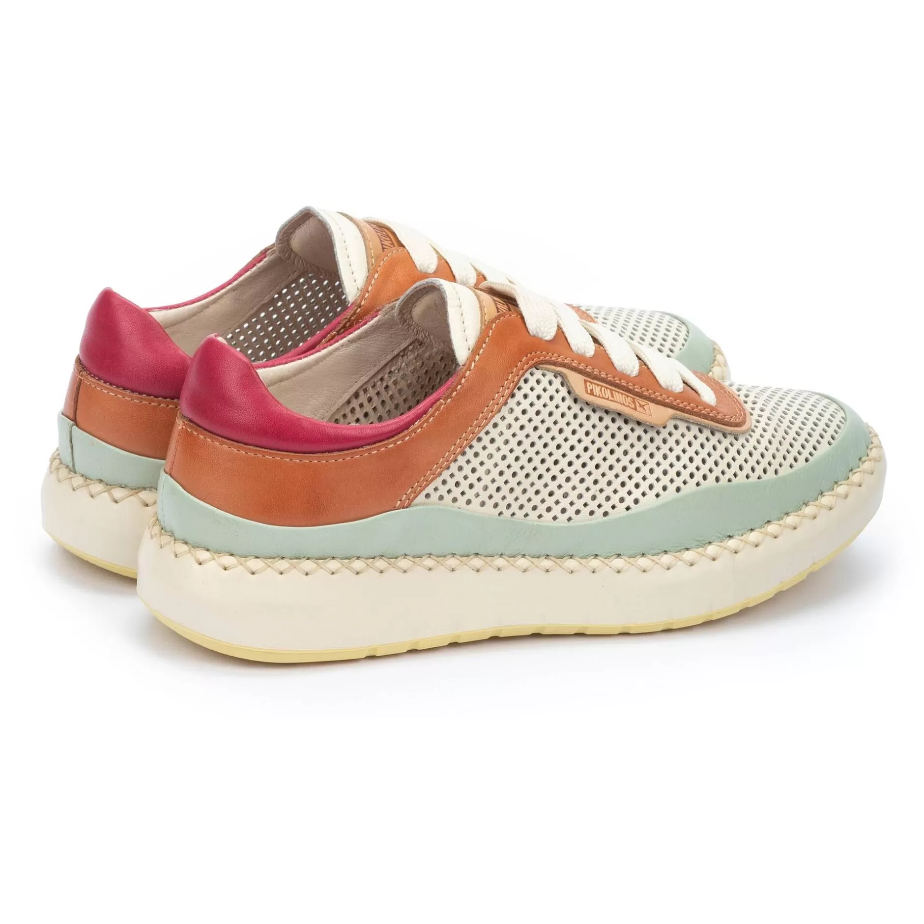Deportivos*Pikolinos Mesina | Deportivo Multicolor De Mujer Calado