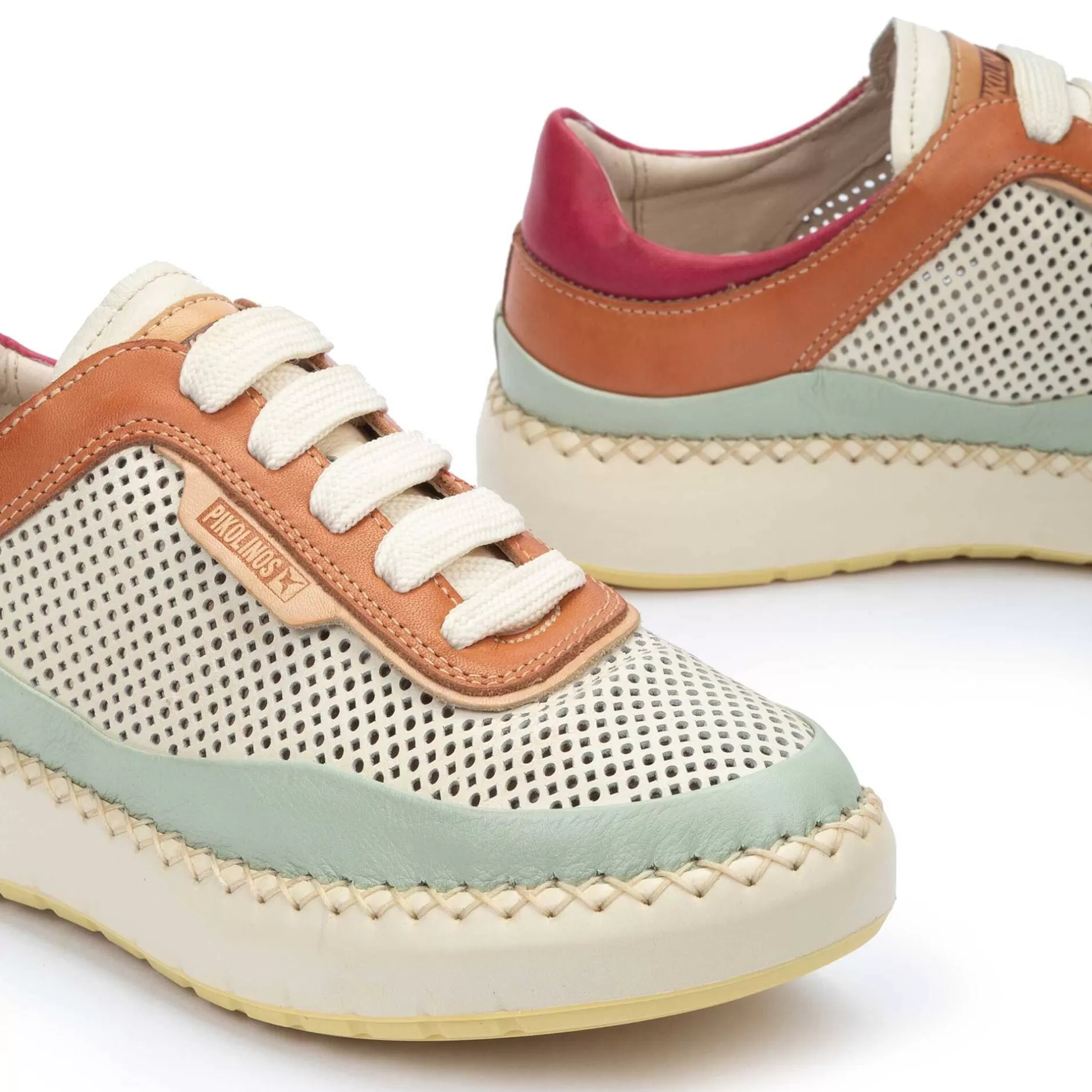 Deportivos*Pikolinos Mesina | Deportivo Multicolor De Mujer Calado