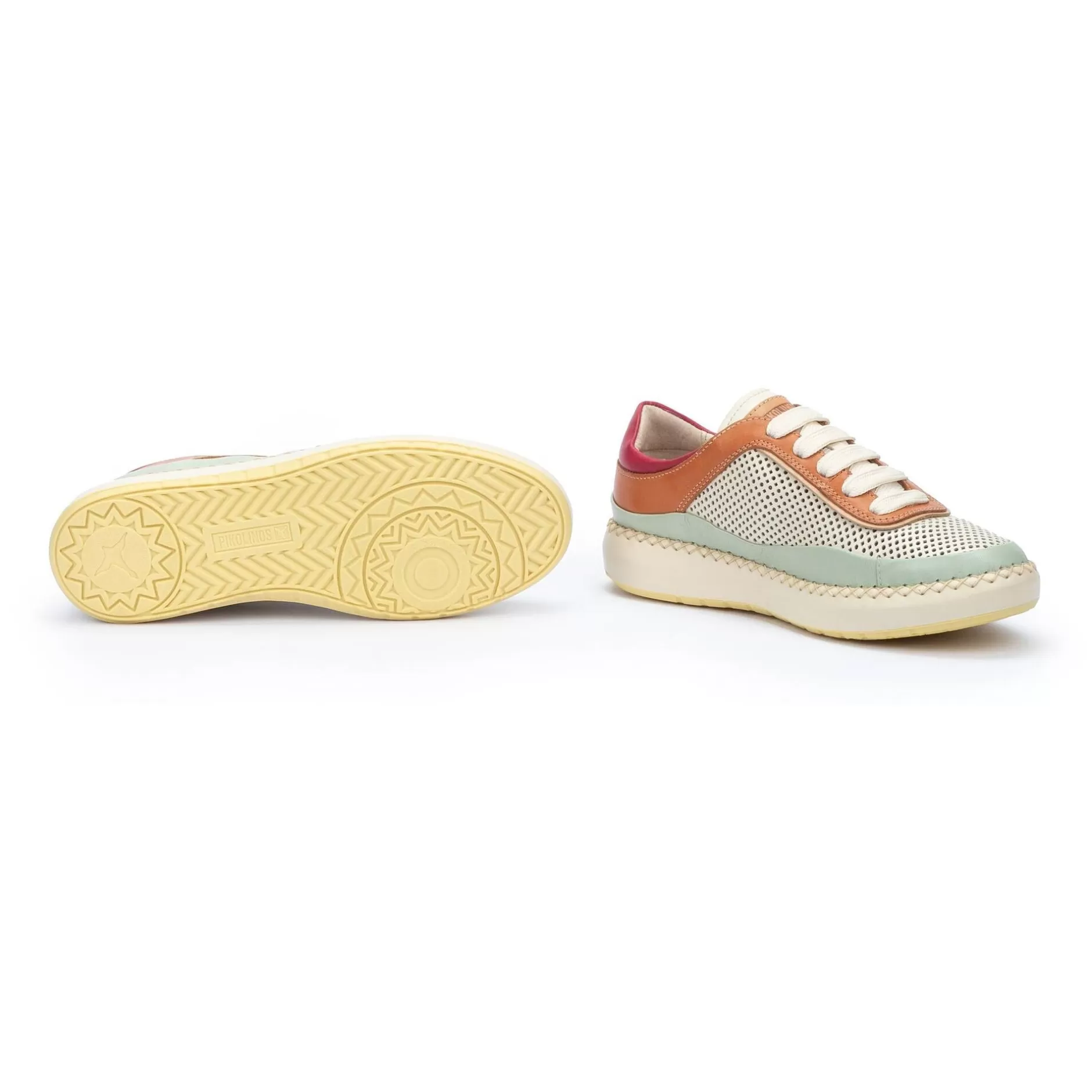 Deportivos*Pikolinos Mesina | Deportivo Multicolor De Mujer Calado