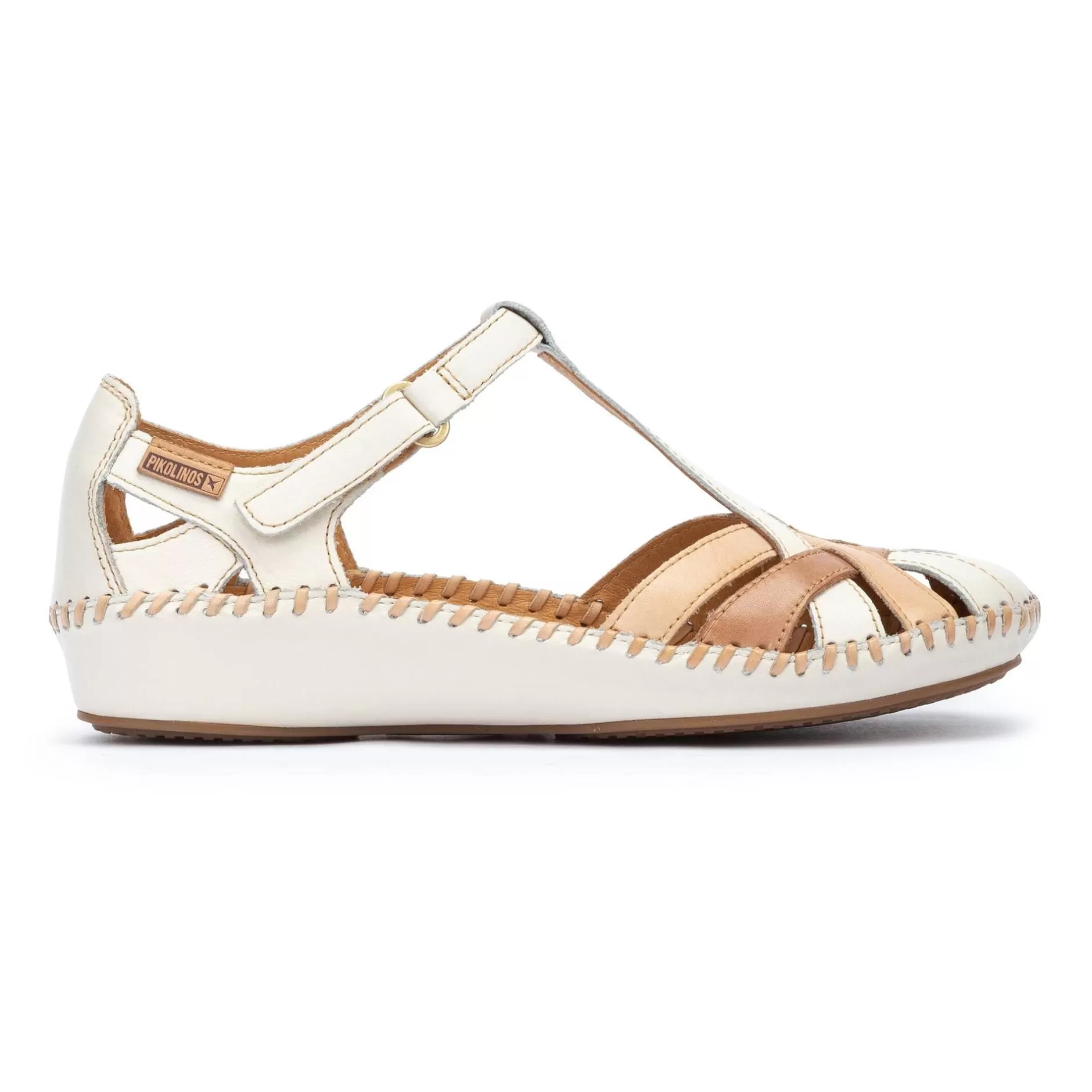 Cuñas Y Plataformas*Pikolinos P. Vallarta | Sandalias De Mujer Multicolor Con Cuna
