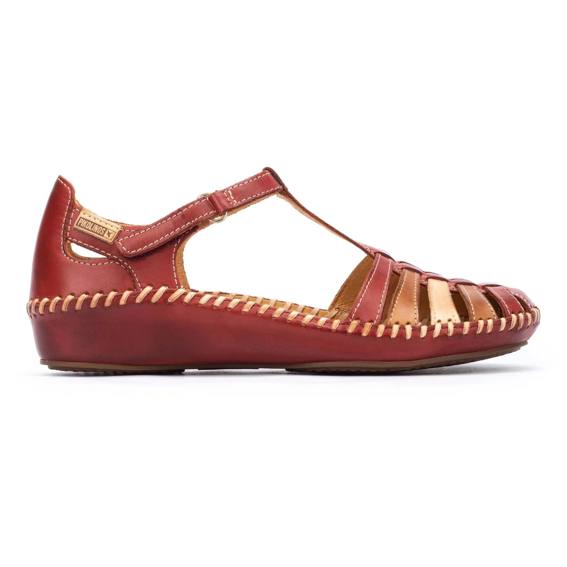 Cuñas Y Plataformas*Pikolinos P. Vallarta | Sandalias De Mujer Multicolor Con Cuna