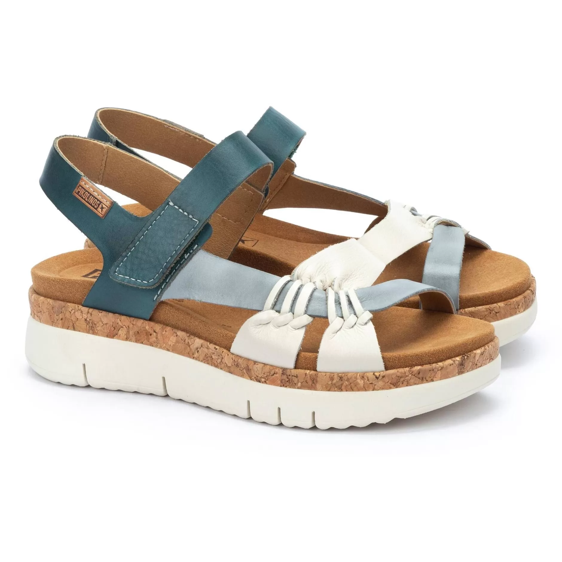 Cuñas Y Plataformas*Pikolinos Palma | Sandalias Multicolor De Mujer