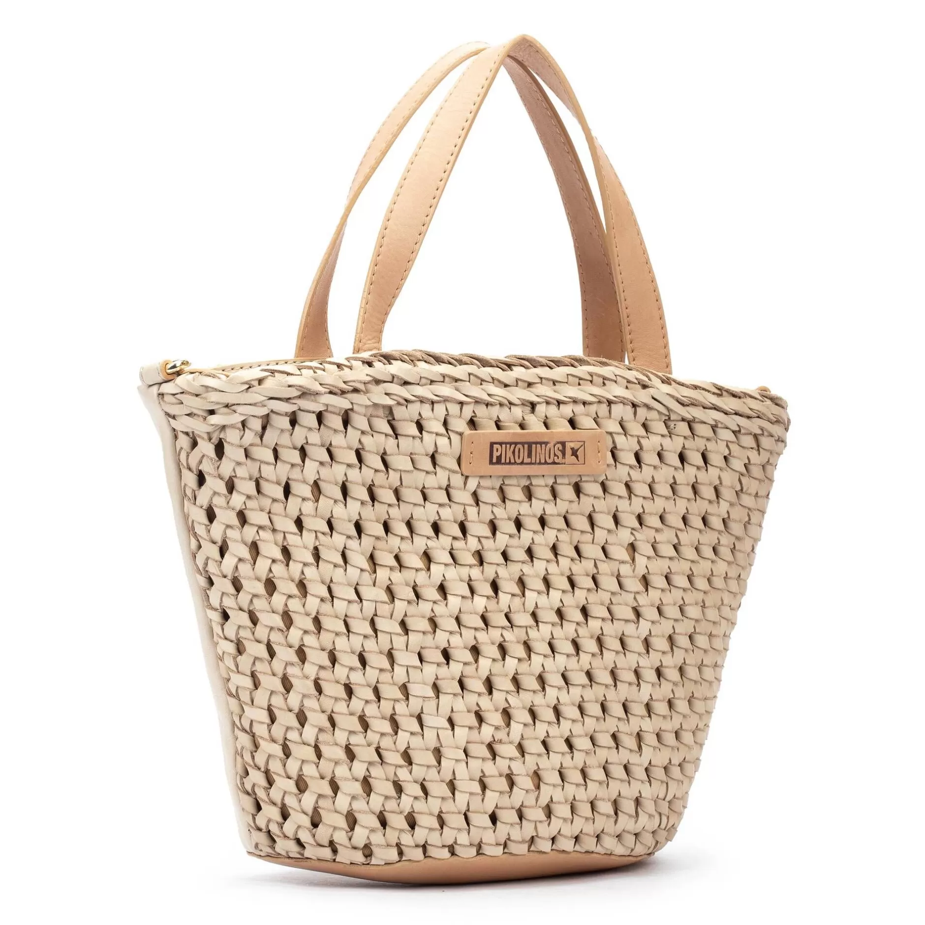 Bolsos*Pikolinos Selva | Bolso De Mujer Con Piel Trenzada