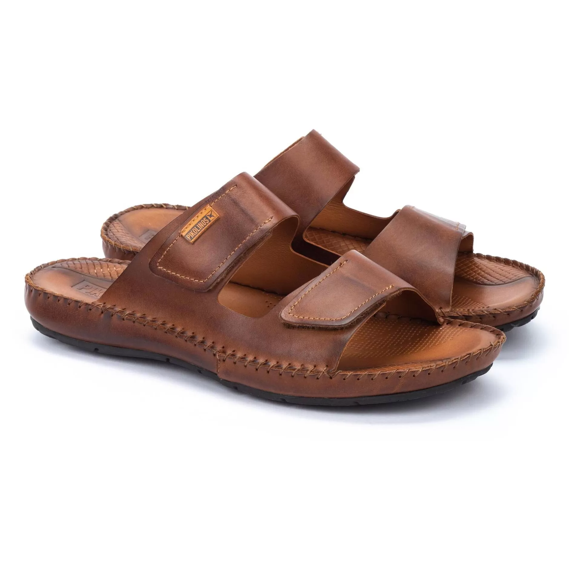 Sandalias*Pikolinos Tarifa | Sandalia De Hombre Con Doble Tira