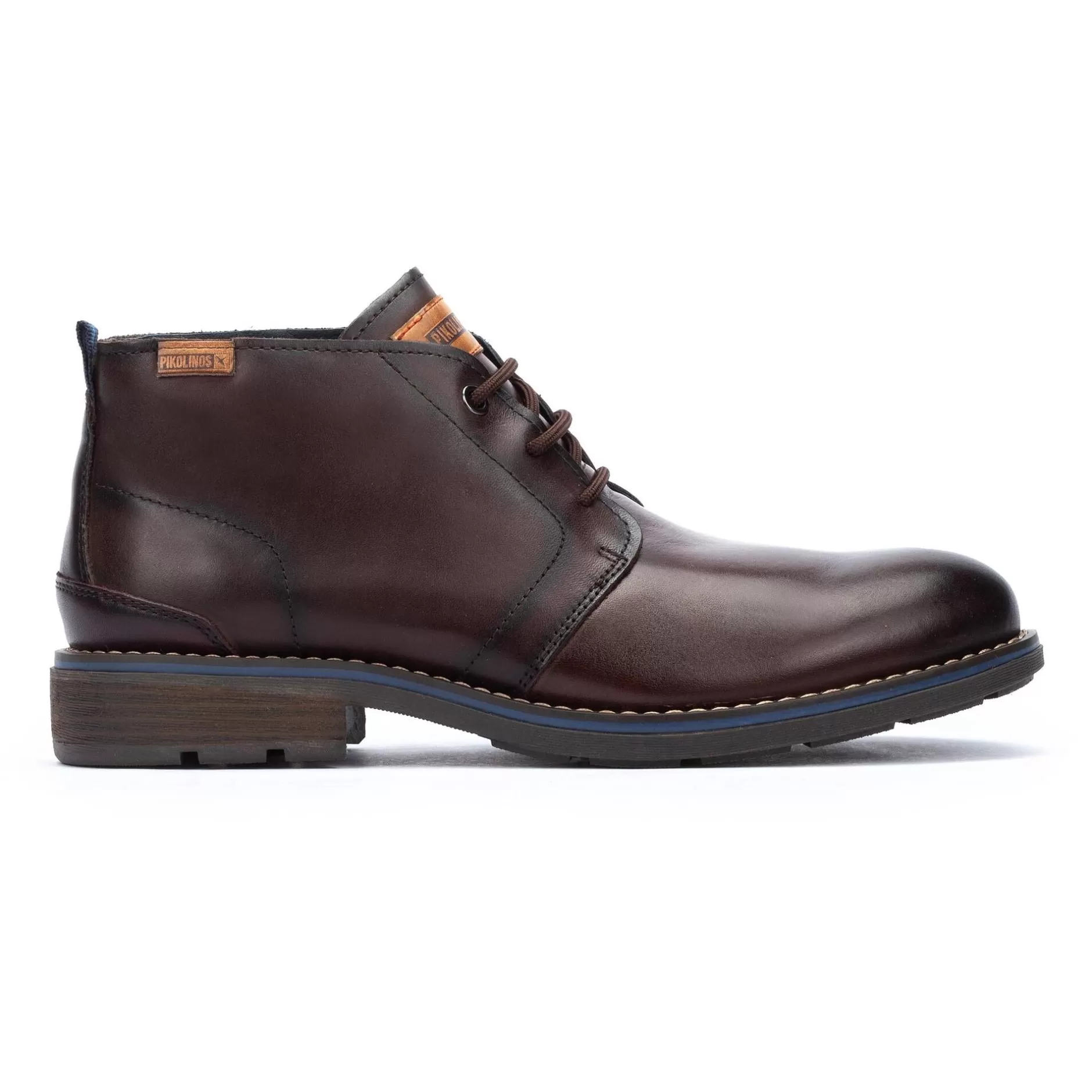 Botas Y Botines*Pikolinos York | Botin Clasico De Hombre Con Cordones