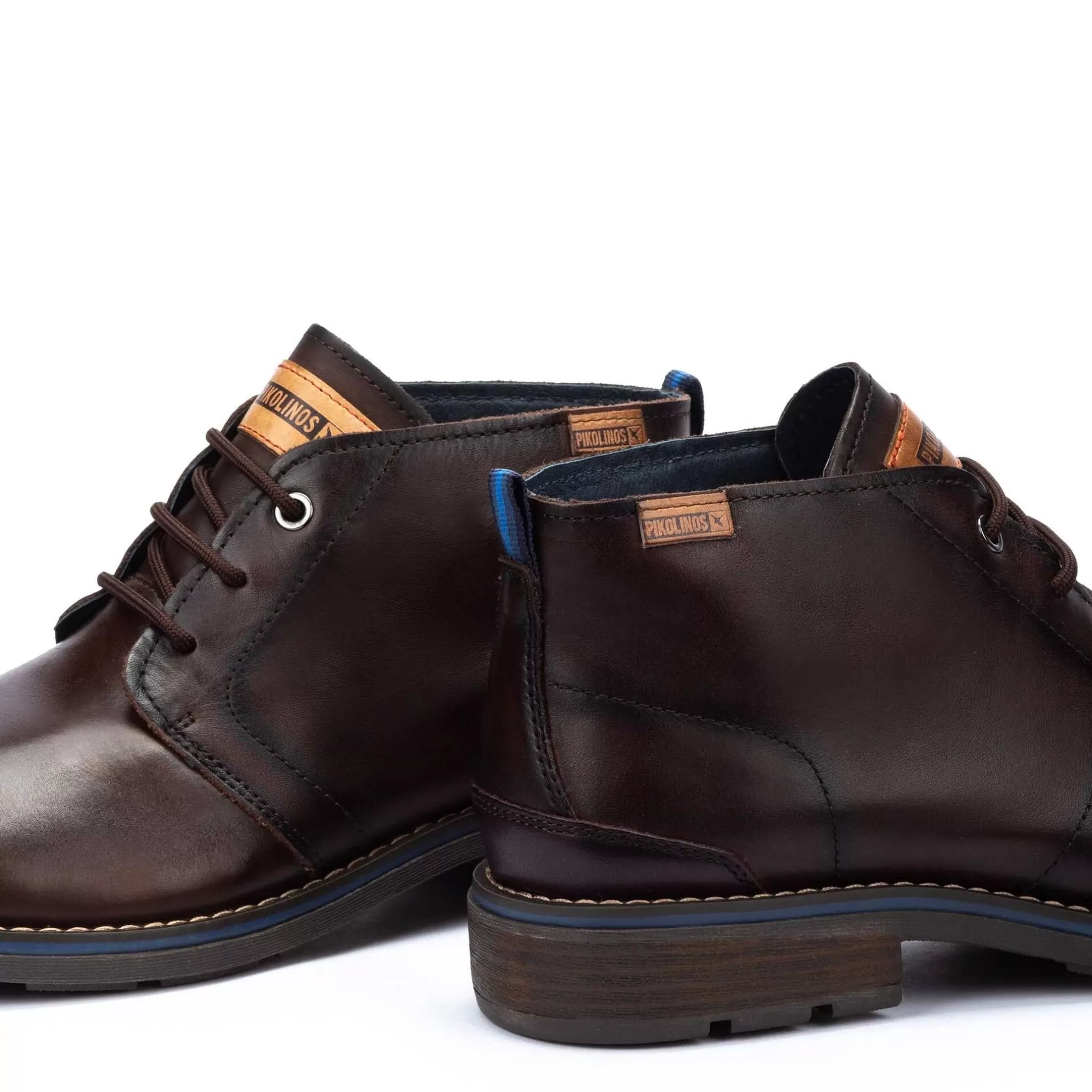 Botas Y Botines*Pikolinos York | Botin Clasico De Hombre Con Cordones